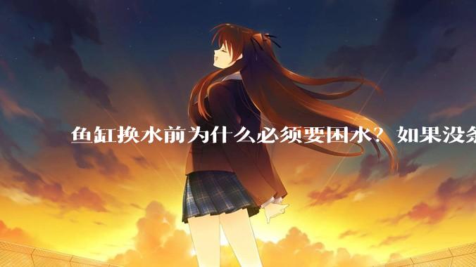 鱼缸换水前为什么必须要困水？如果没条件困水怎么办？