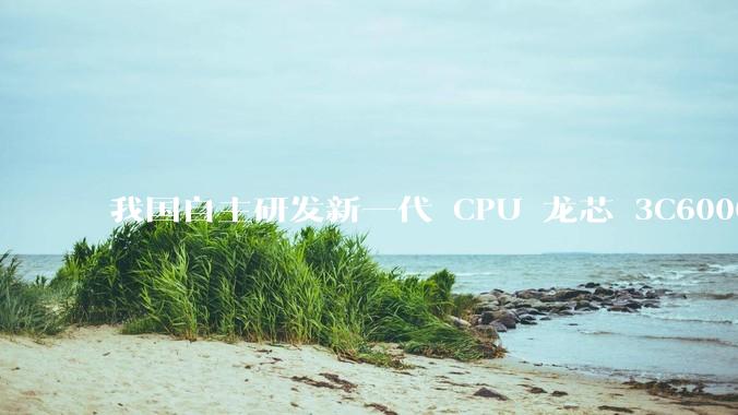 我国自主研发新一代 CPU 龙芯 3C6000 发布，不依赖国外授权技术和境外供应链，有何技术亮点？