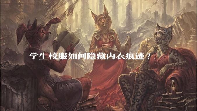 学生校服如何隐藏内衣痕迹?