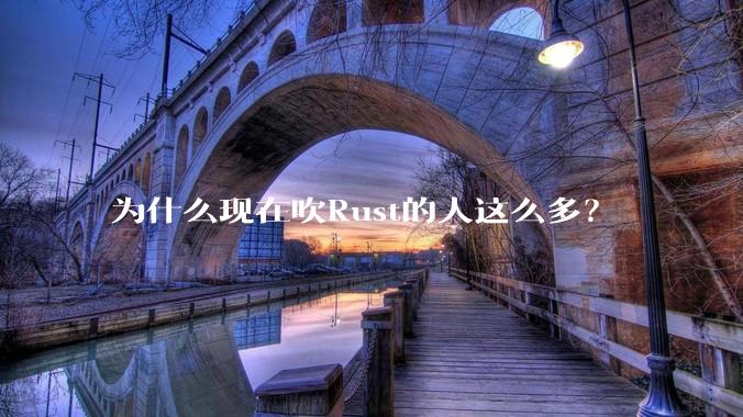 为什么现在吹Rust的人这么多？