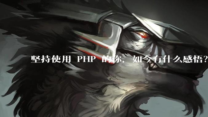 坚持使用 PHP 的你，如今有什么感悟？